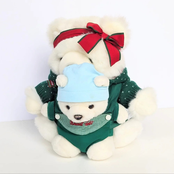 Retro Vintage Y2K Marshall Field 2002 Christmas Bears - Picture 1 of 11